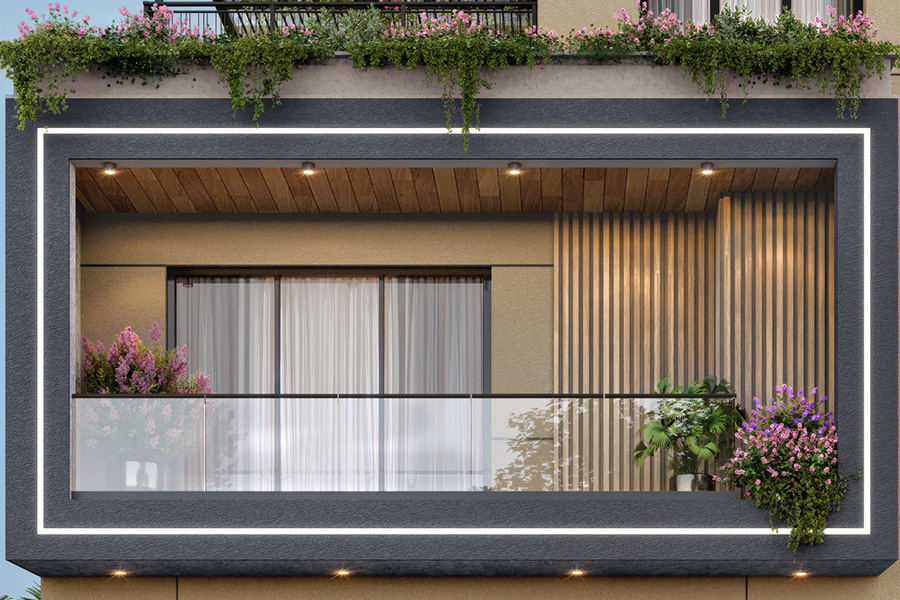 Glass & Iron Balconies